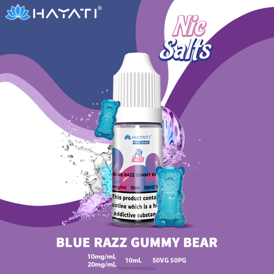 orsetto gommoso blu razz
