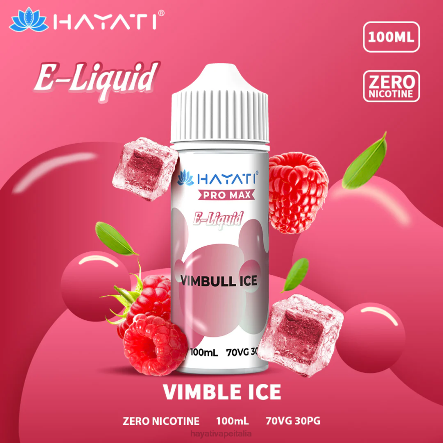 Hayati Pro Max sali di nicotina 6NH0259 Hayati store italia ghiaccio di Vimbull