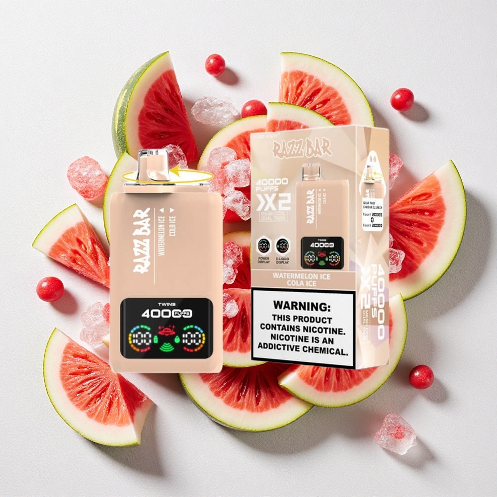 Anguria Ghiacciata_Cola Ghiacciata Razz Bar 40000 Puffs Display Potenza 650 Mah Anguria Ghiacciata_Cola Ghiacciata Razz Bar 40000 Puffs Display Potenza 650 Mah