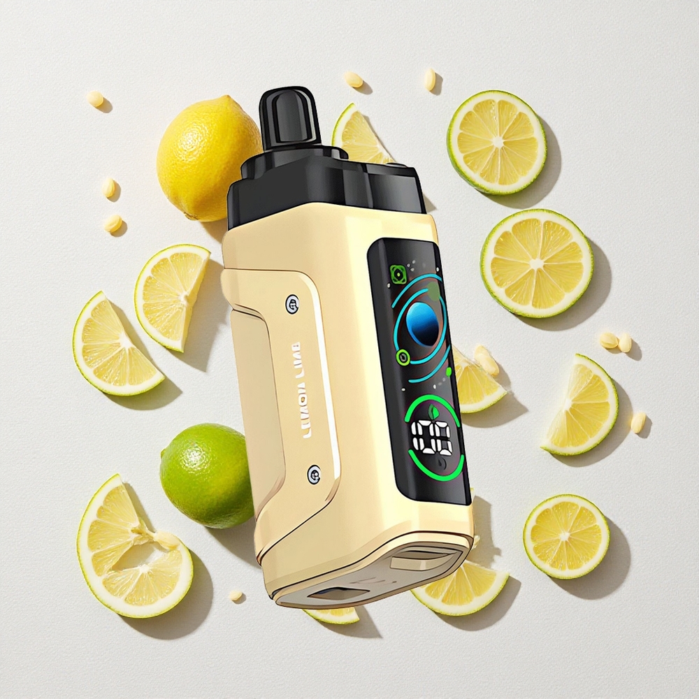 Limon Lime Razz Bar 45000 Puffs Bobina Mesh 1.0 Ohm