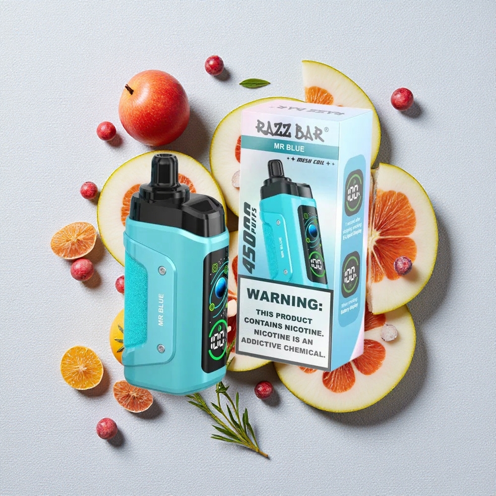 Mirtillo Blu Razz Bar 45000 Puffs Bobina Mesh 1.0 Ohm