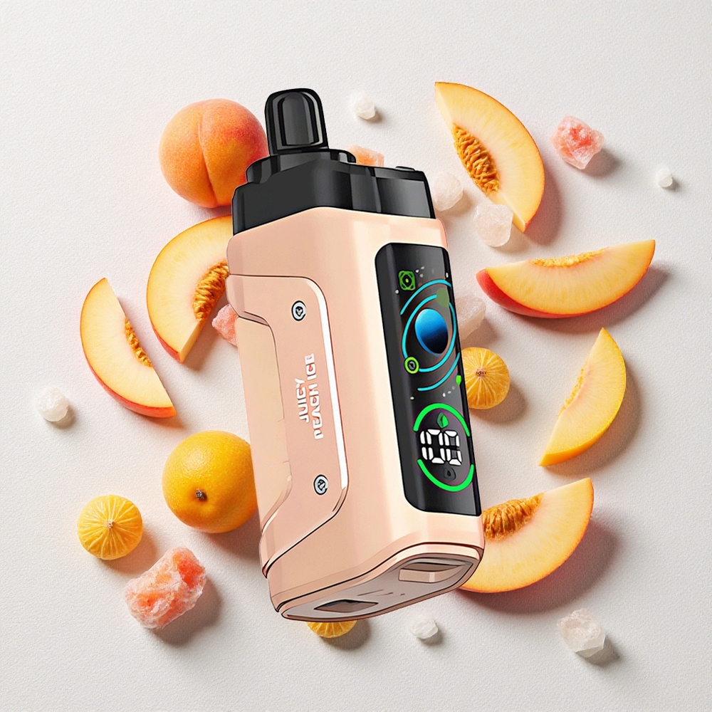 Pesca Ghiacciata Succosa Razz Bar 45000 Puffs Bobina Mesh 1.0 Ohm