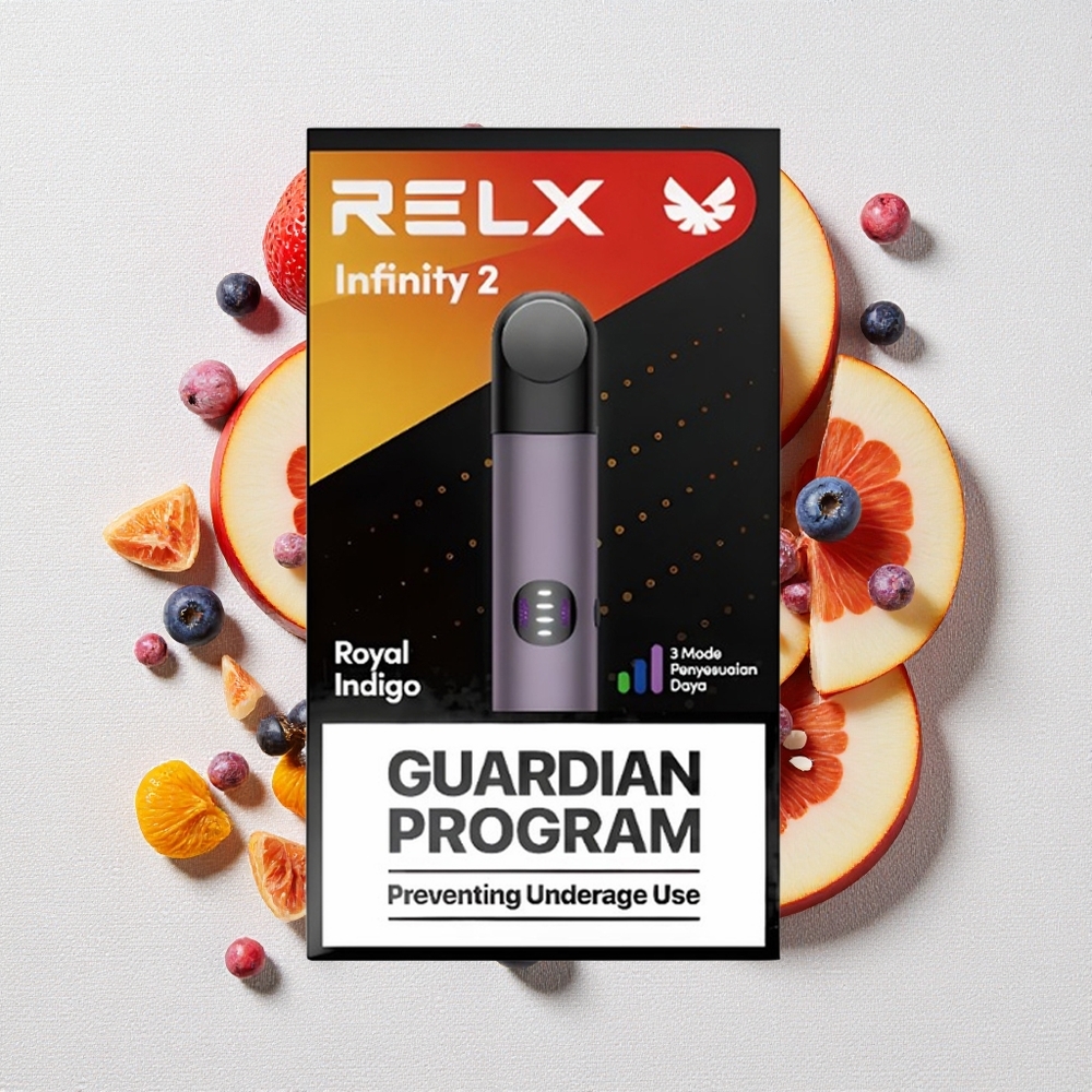 Indaco Reale RELX Infinity 2 650 Bocche Capacità Pod 1.9 ml