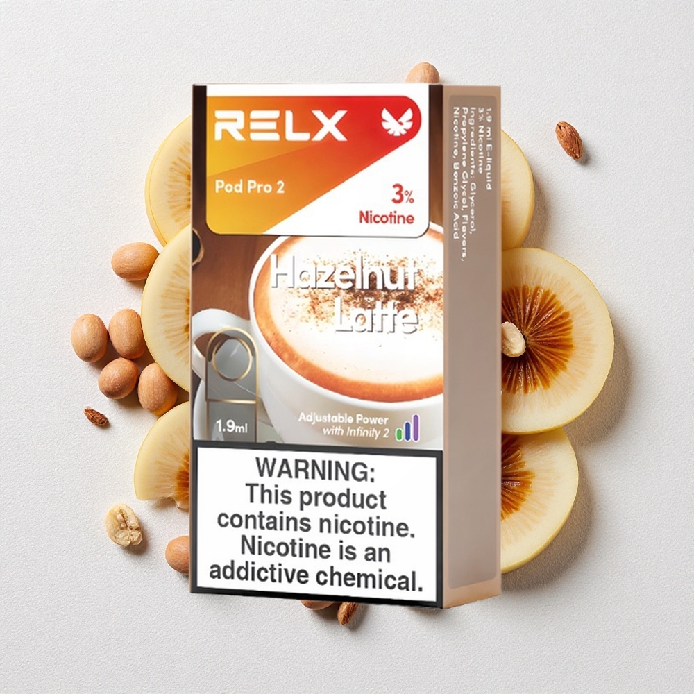 Latte alla Nocciola RELX Pod Pro 2 600 Puffs 1.9ml
