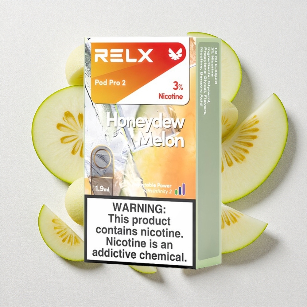 Melone Miele RELX Pod Pro 2 600 Puffs Capacità 1.9ml