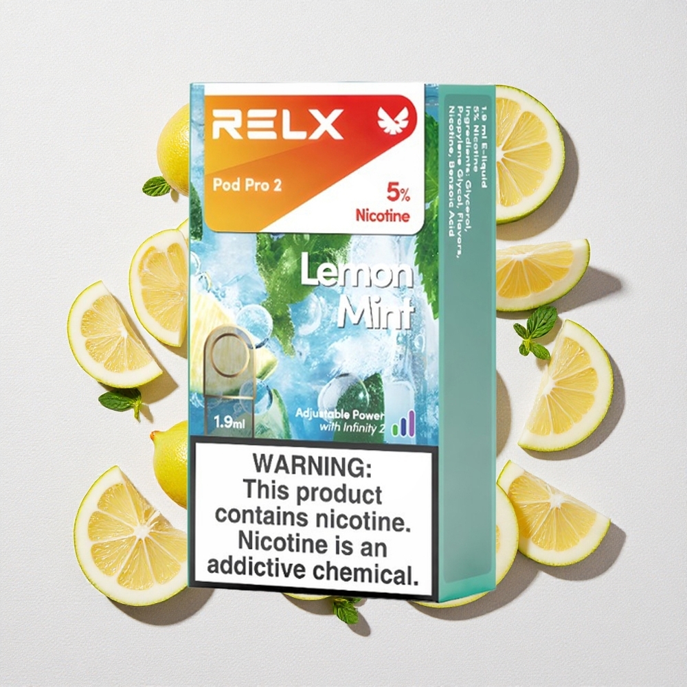 Menta Limone RELX Pod Pro 2 600 Puffs 1.9ml