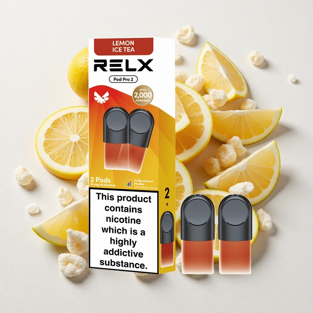 Tè-Limone Tè Freddo RELX Pod Pro 2 600 Puffs 1.8% Nicotina