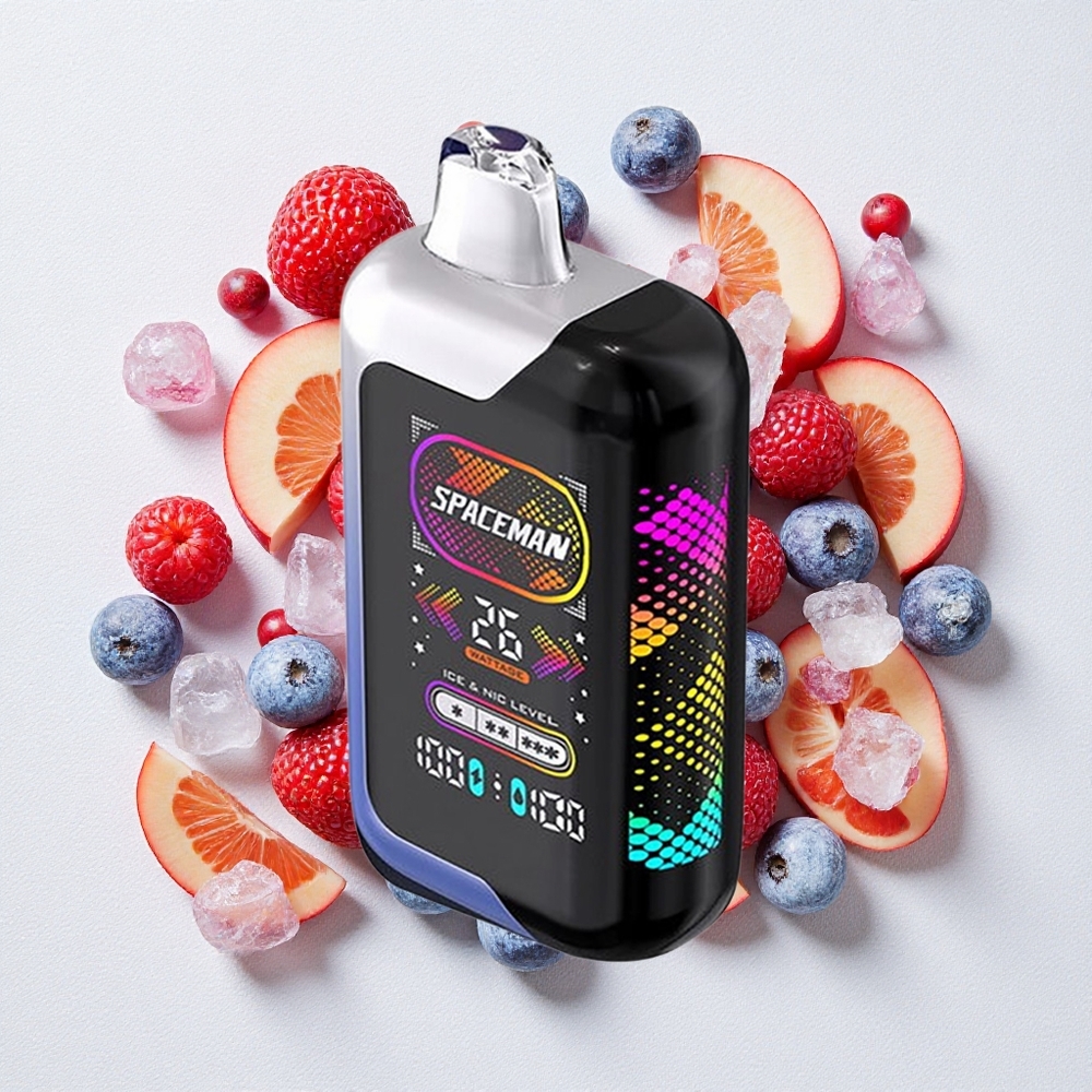 Mirtillo Lampone Ghiaccio SMOK SPACEMAN SP40000 40000 Puffs 1000mAh