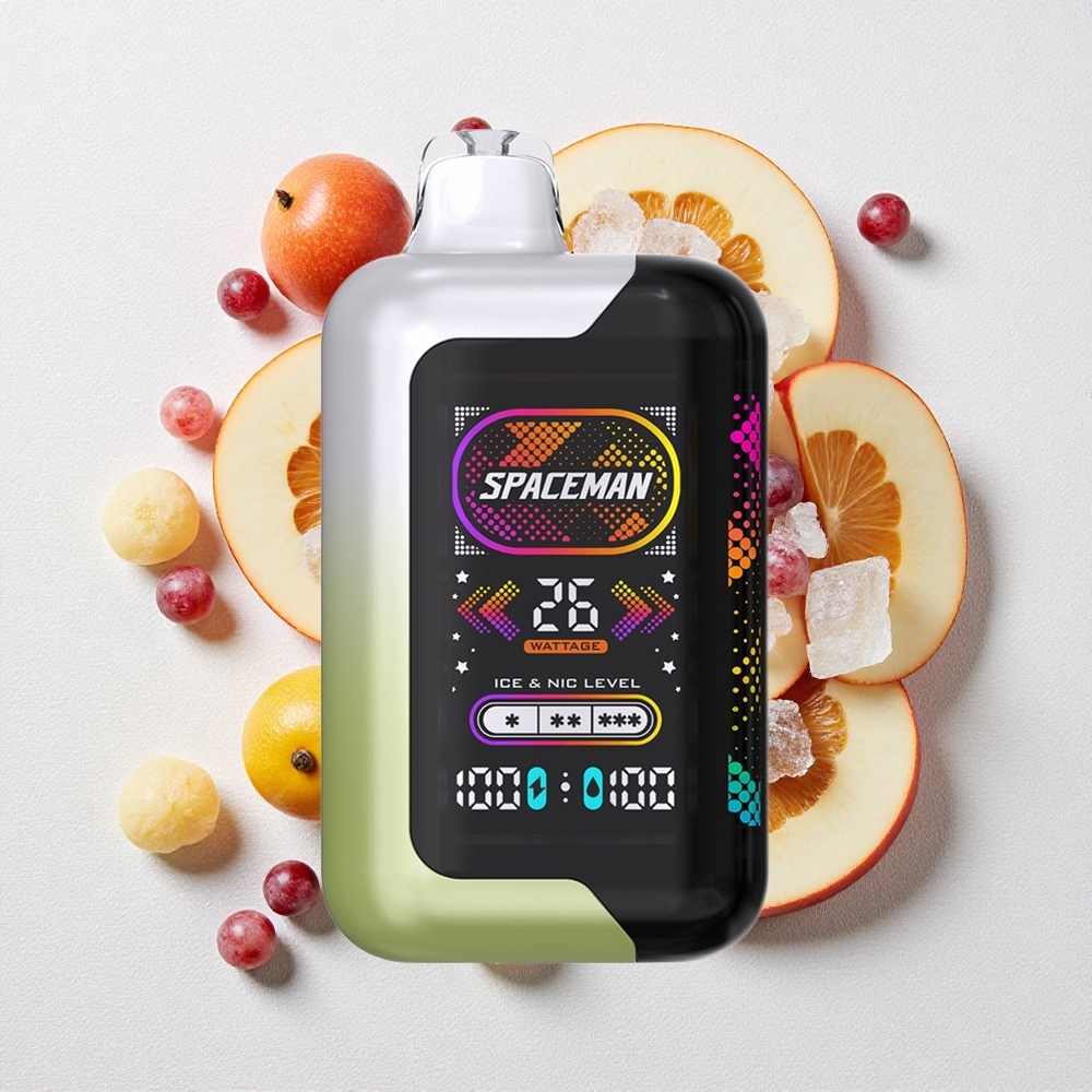 Uva Bianca Ghiacciata SMOK SPACEMAN 40000 Puffs 20ml