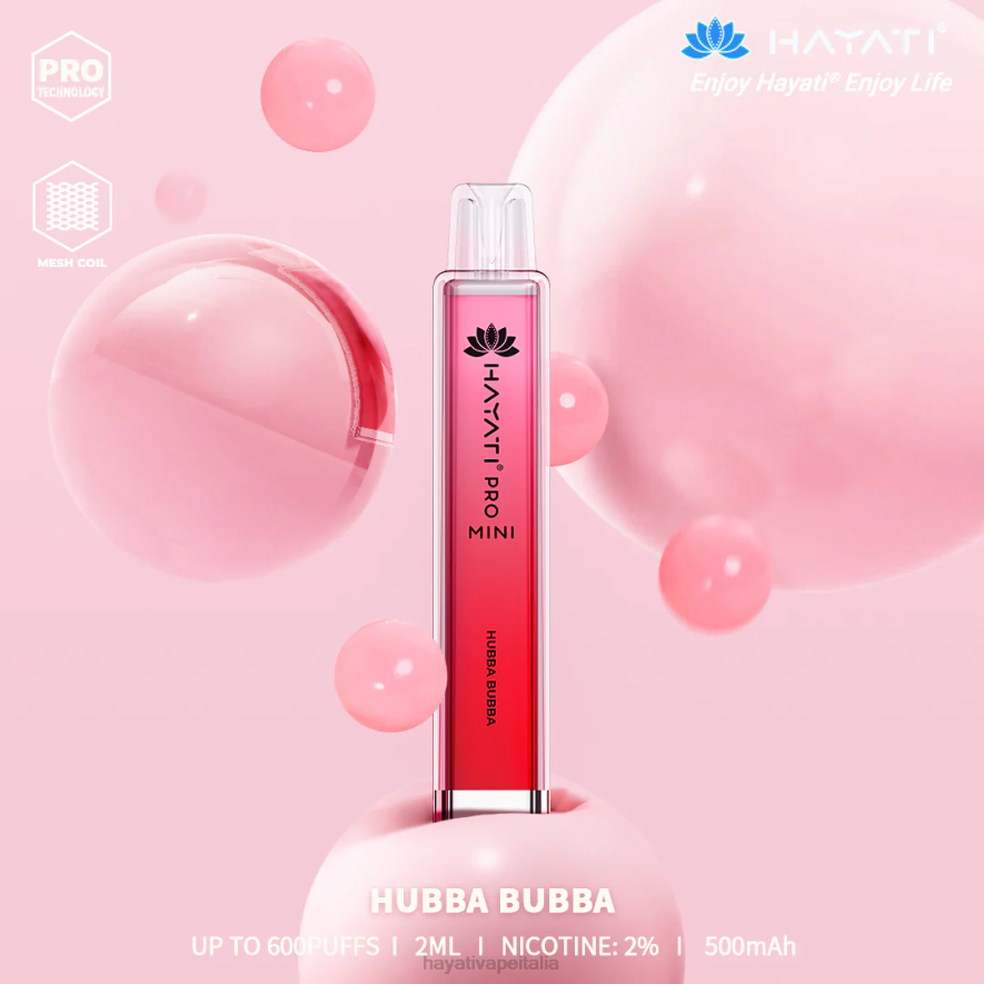Hayati Pro Mini monouso 6NH011 Hayati italia babbo bubba