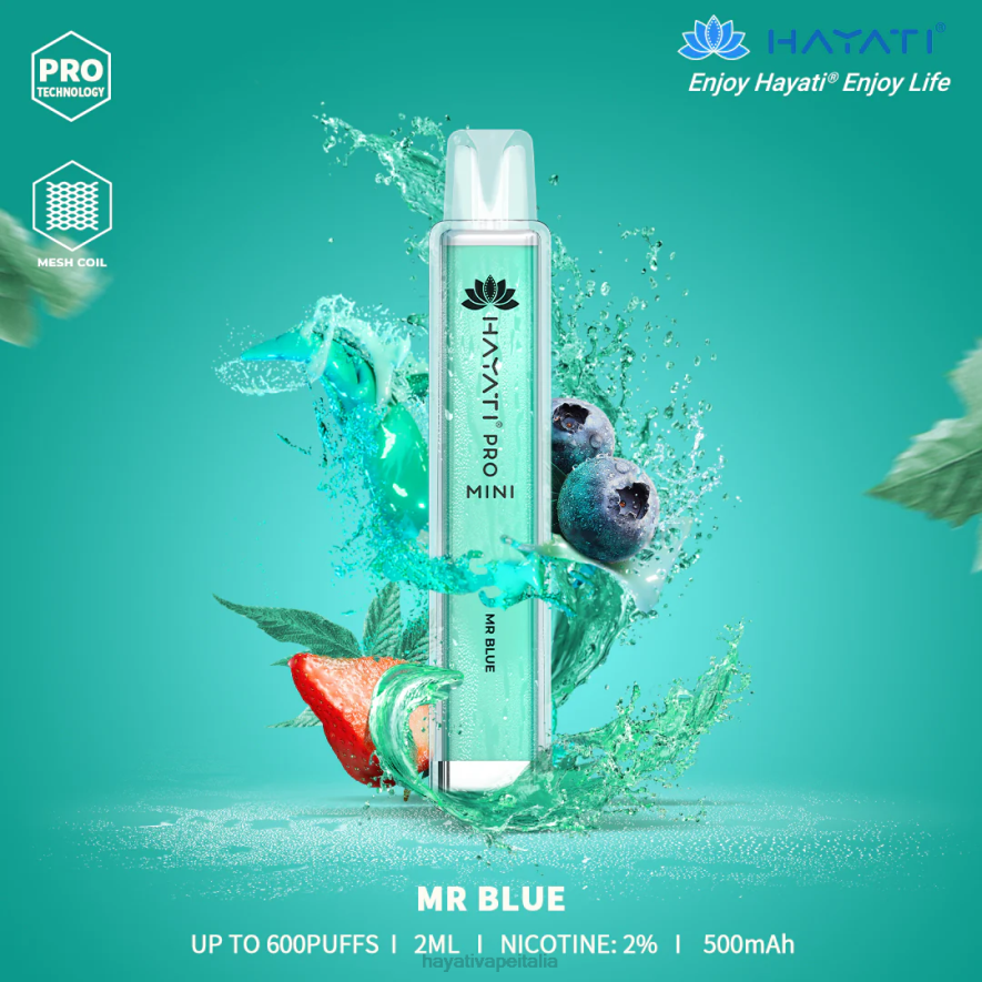 Hayati Pro Mini monouso 6NH016 Hayati vape near me signor blu