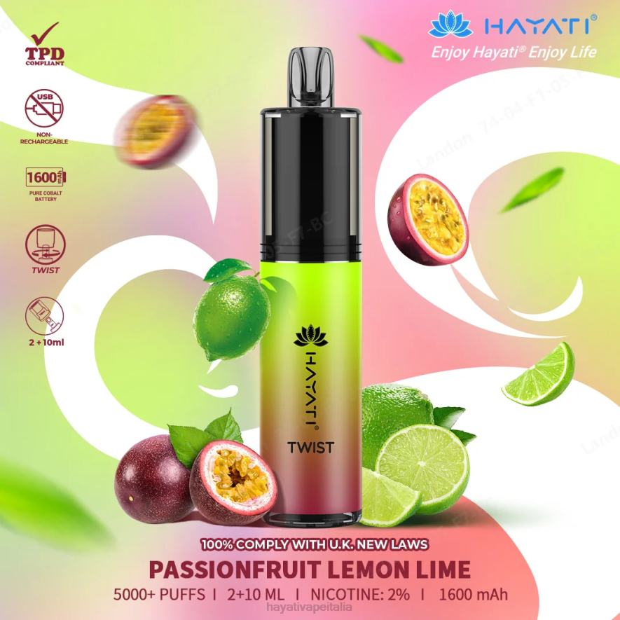 frutto della passione, limone, lime