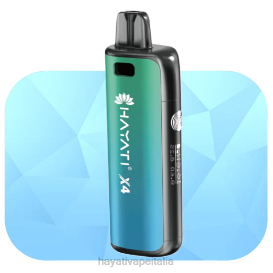 Hayati X4 sistema di capsule ricaricabili 6NH059 Hayati store italia verde aurora